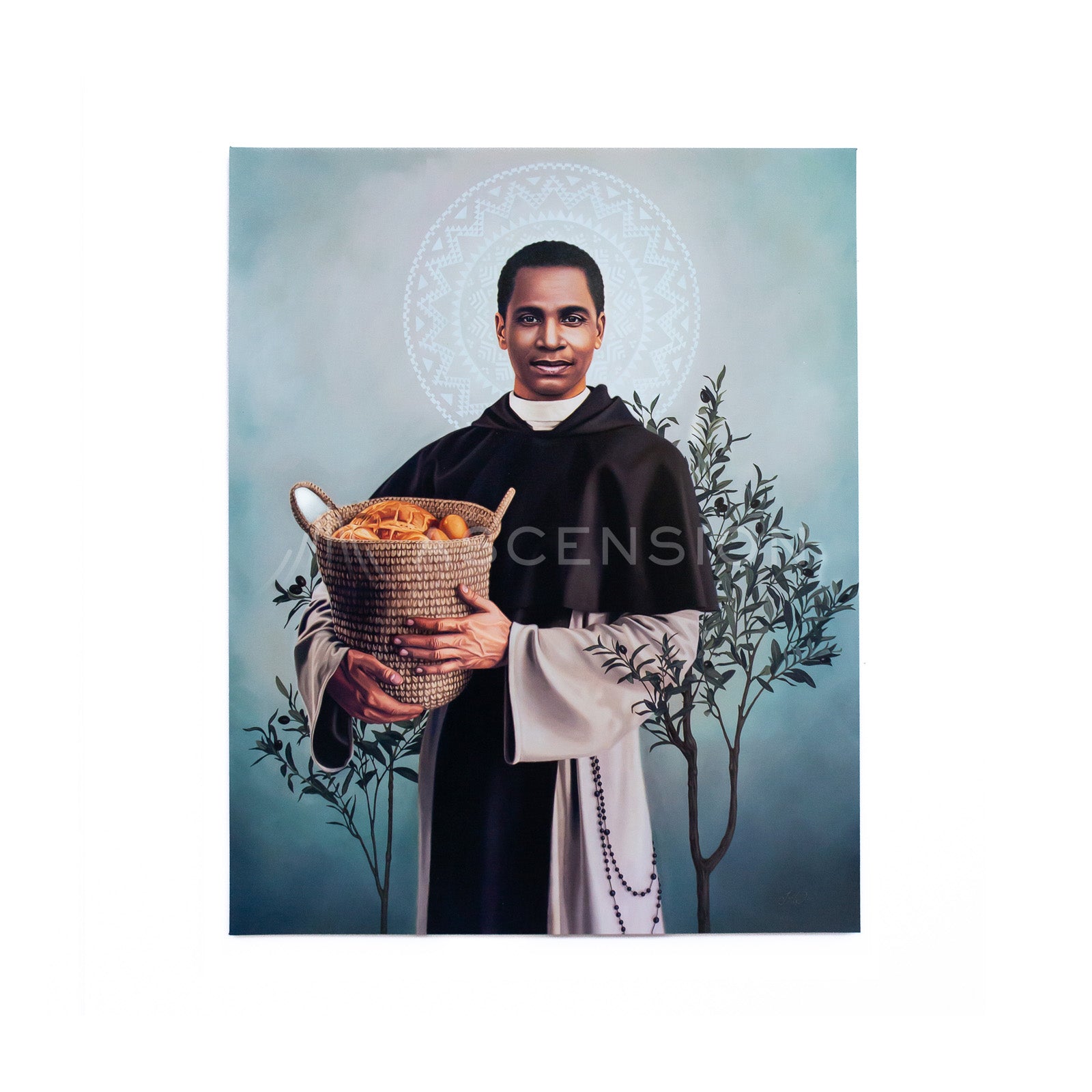 Estampas de oración de San Martín de Porres (Paquete de 10)
