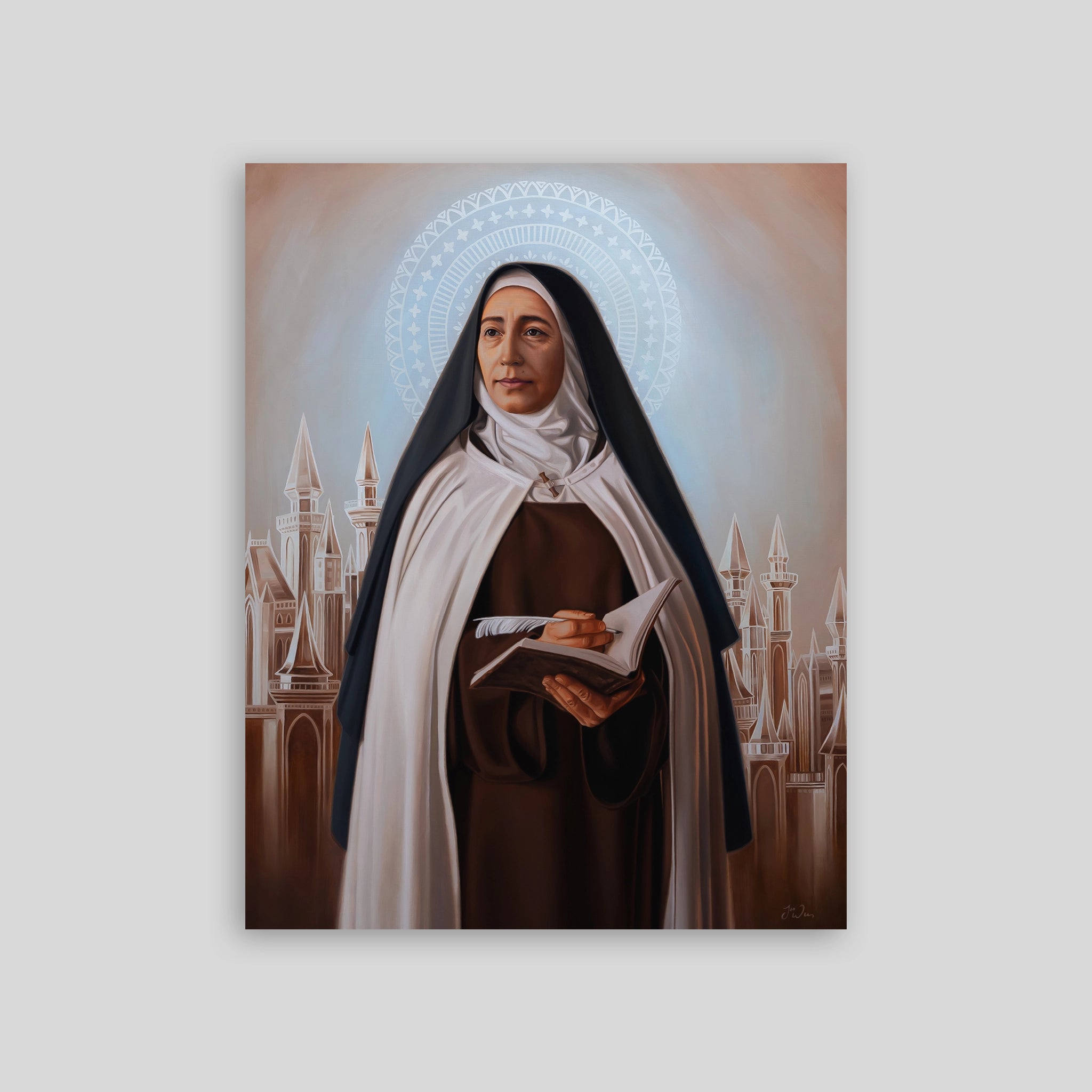 Estampas de oración de Santa Teresa de Ávila
