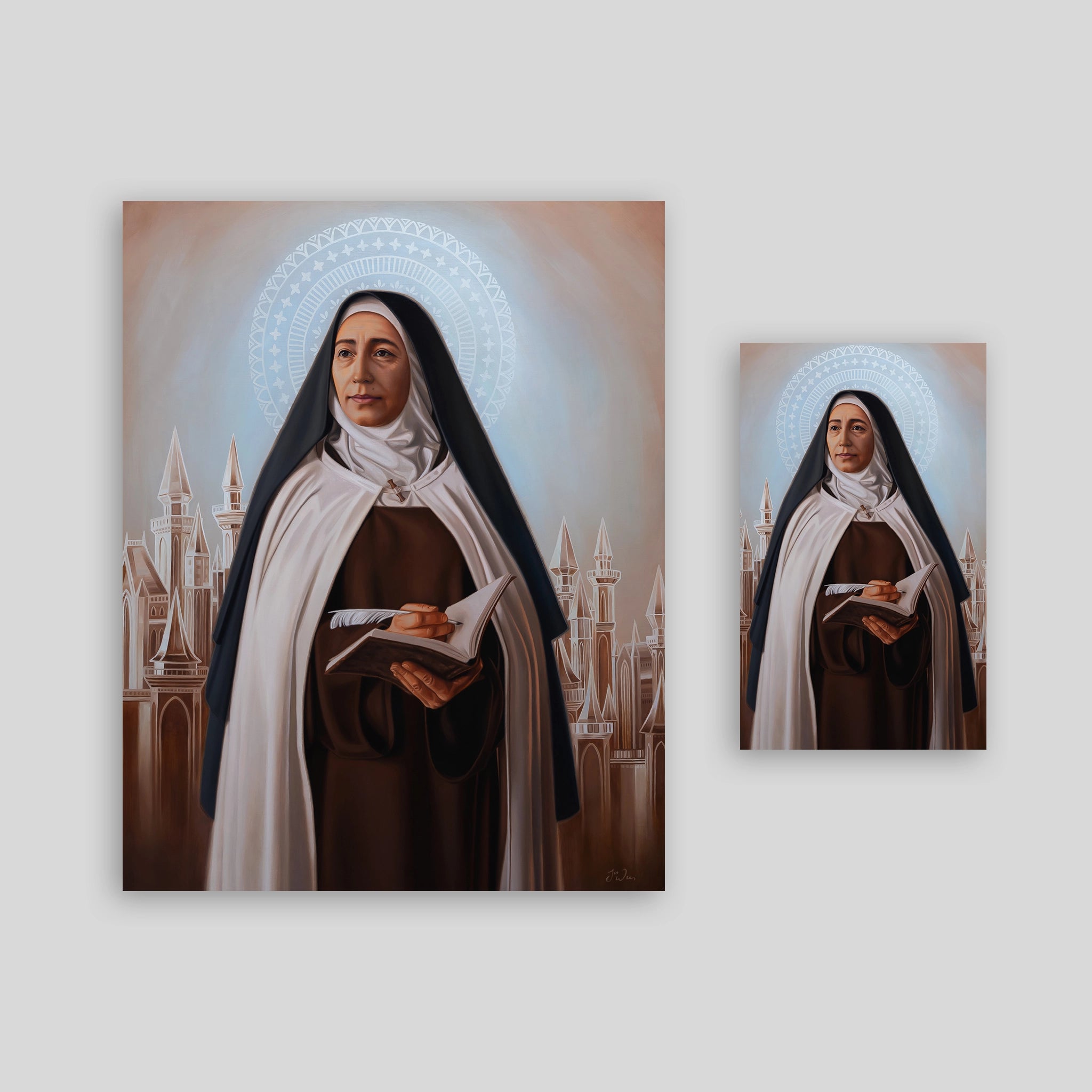 Estampas de oración de Santa Teresa de Ávila