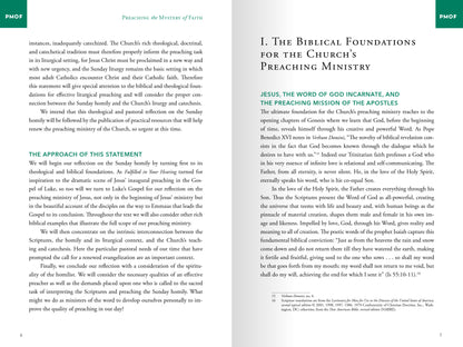 Preaching the Mystery of Faith: The Sunday Homily