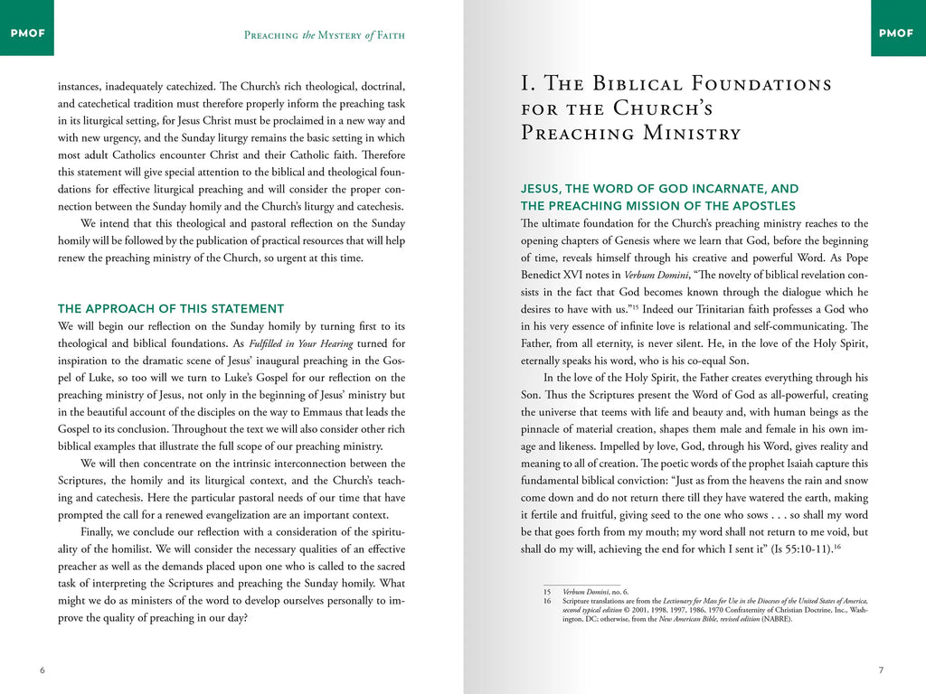 Preaching the Mystery of Faith: The Sunday Homily