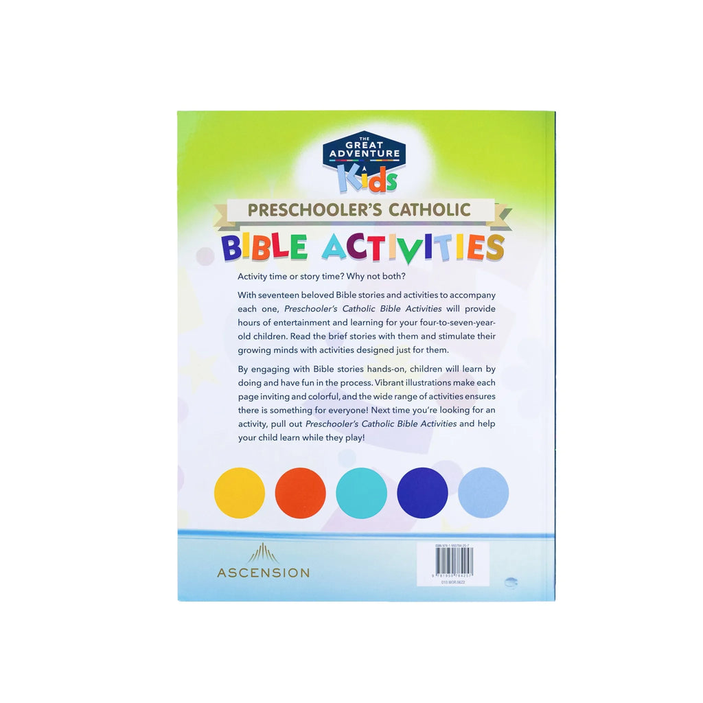 Preschooler's Catholic Bible Activities, Ages 4-7