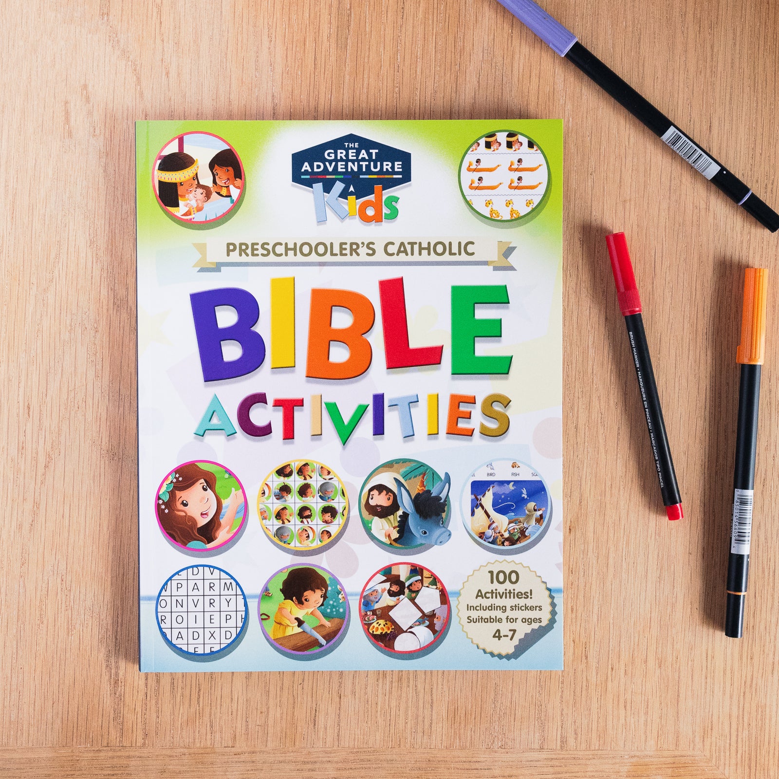Actividades Bíblicas Católicas para Preescolares, Edades 4-7