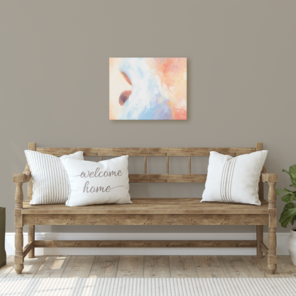 Waiting Well Canvas Print: Promise Kept