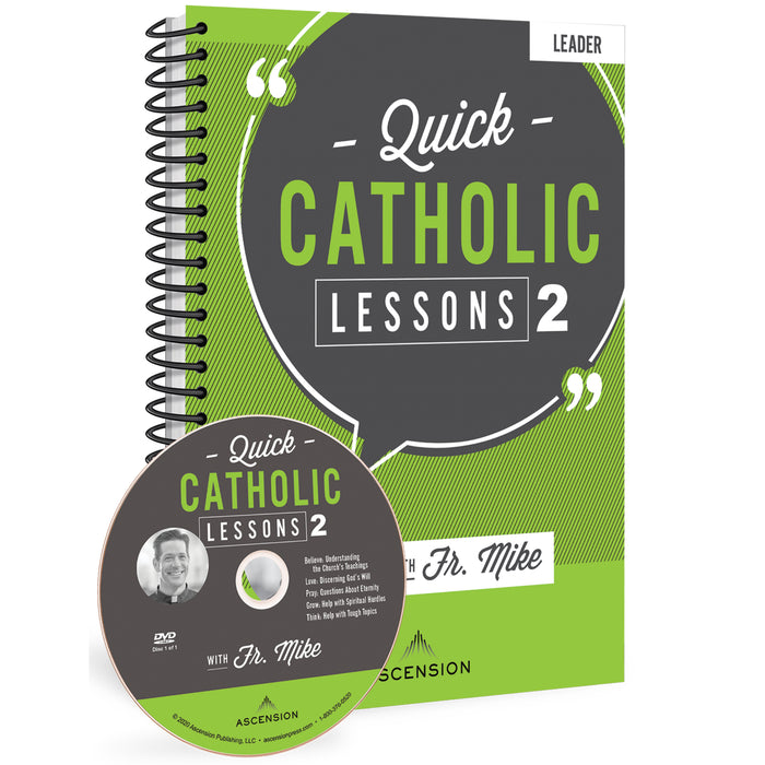 Quick Catholic Lessons with Fr. Mike: Vol. 2 Leader's Guide