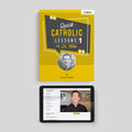 Lecciones católicas rápidas con el Padre Mike: Vol. 1, juego de libros de trabajo con acceso digital