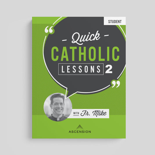 Quick Catholic Lessons with Fr. Mike: Vol. 2, Workbook Only