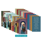 Received Saint Prayer Cards (10 Sets of 12 Cards)