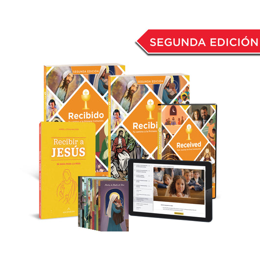 Recibido: Tu camino a la Primera Comunión [2da. Edición] - Paquete de inicio (con acceso en línea para el líder) Bundle