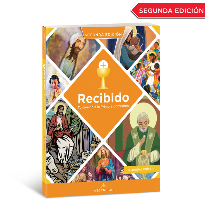 Recibido: Tu camino a la Primera Comunión [2da. Edición] - Libro de trabajo (Incluye acceso al curso en línea)