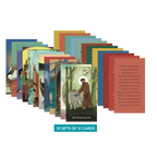 Renewed Saint Prayer Cards (10 Sets of 12 Cards)