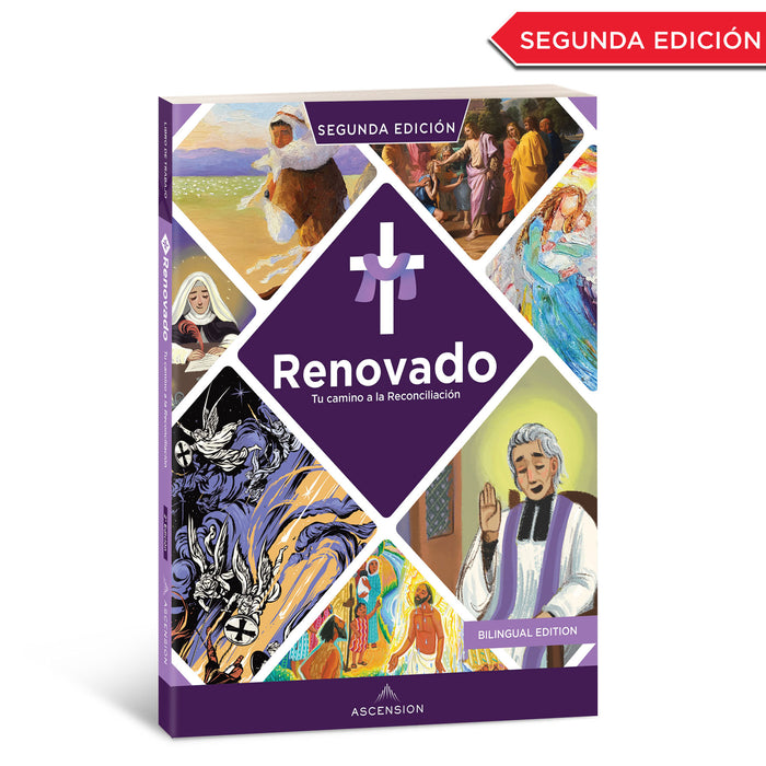 Renovado: Tu camino a la primera Confesión - Libro de trabajo [2da. Edición] (Incluye acceso al curso en línea)