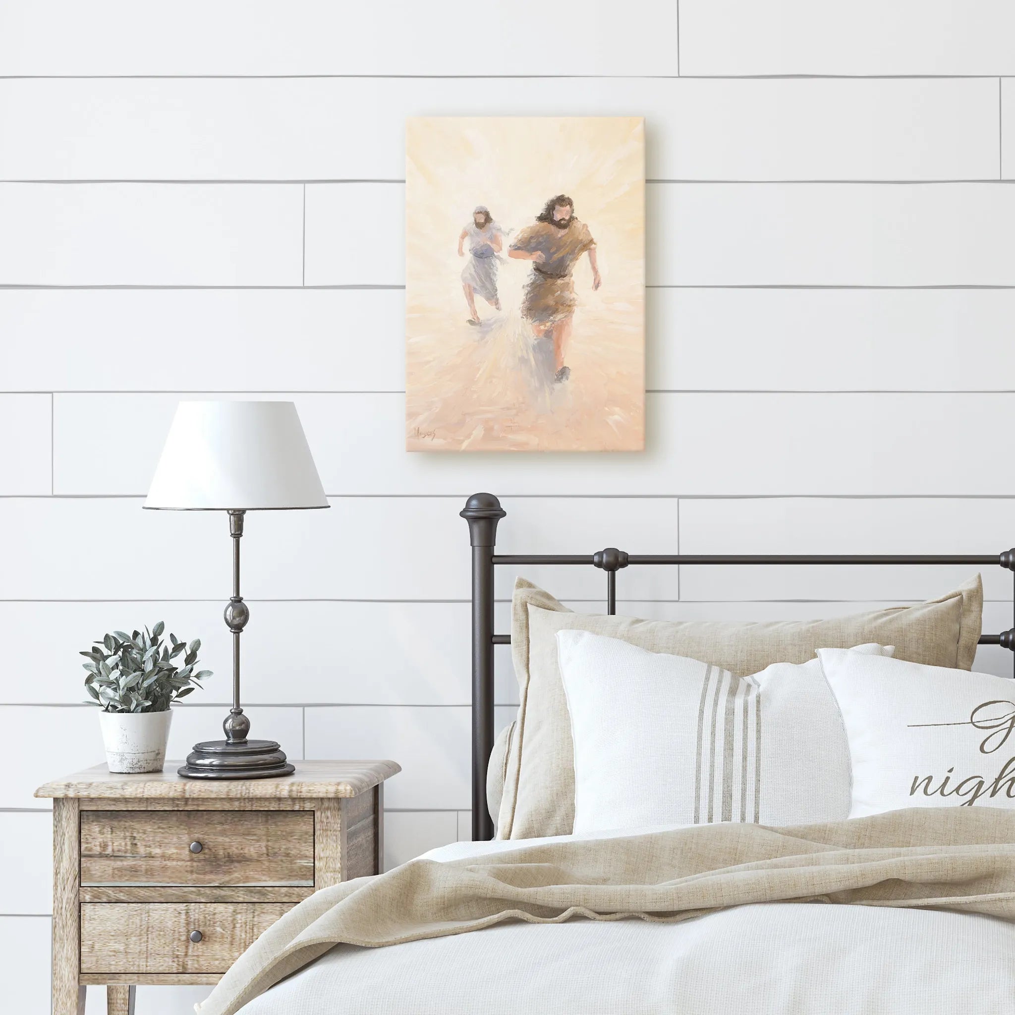 The Ascension Lenten Companion Fine Art Canvas Prints: Race to the Tomb