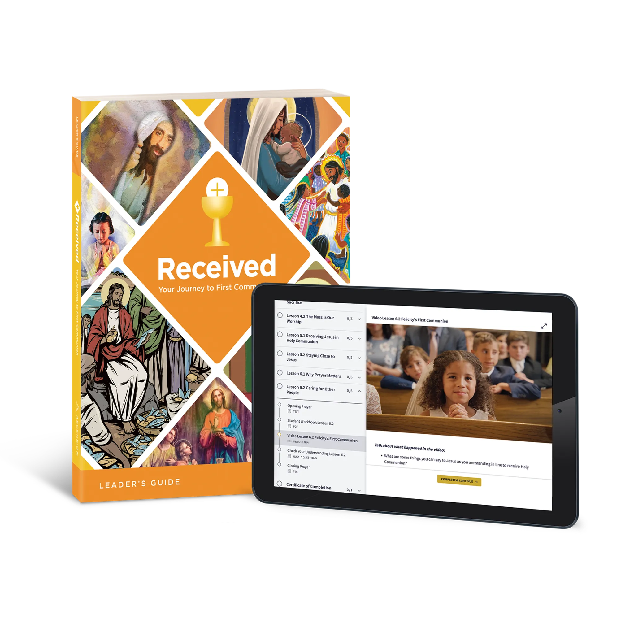 Received: Your Journey to First Communion Starter Pack (Includes Online Leader's Access)