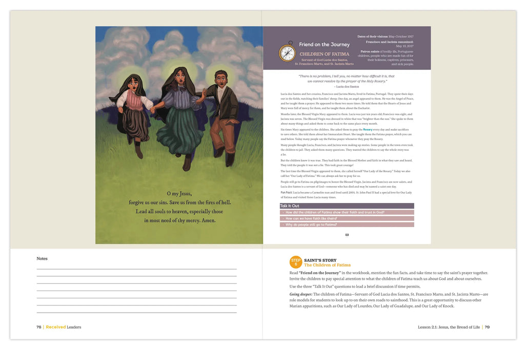 Received First Edition: Your Journey to First Communion Leader's Guide (Includes Online Leader's Access)