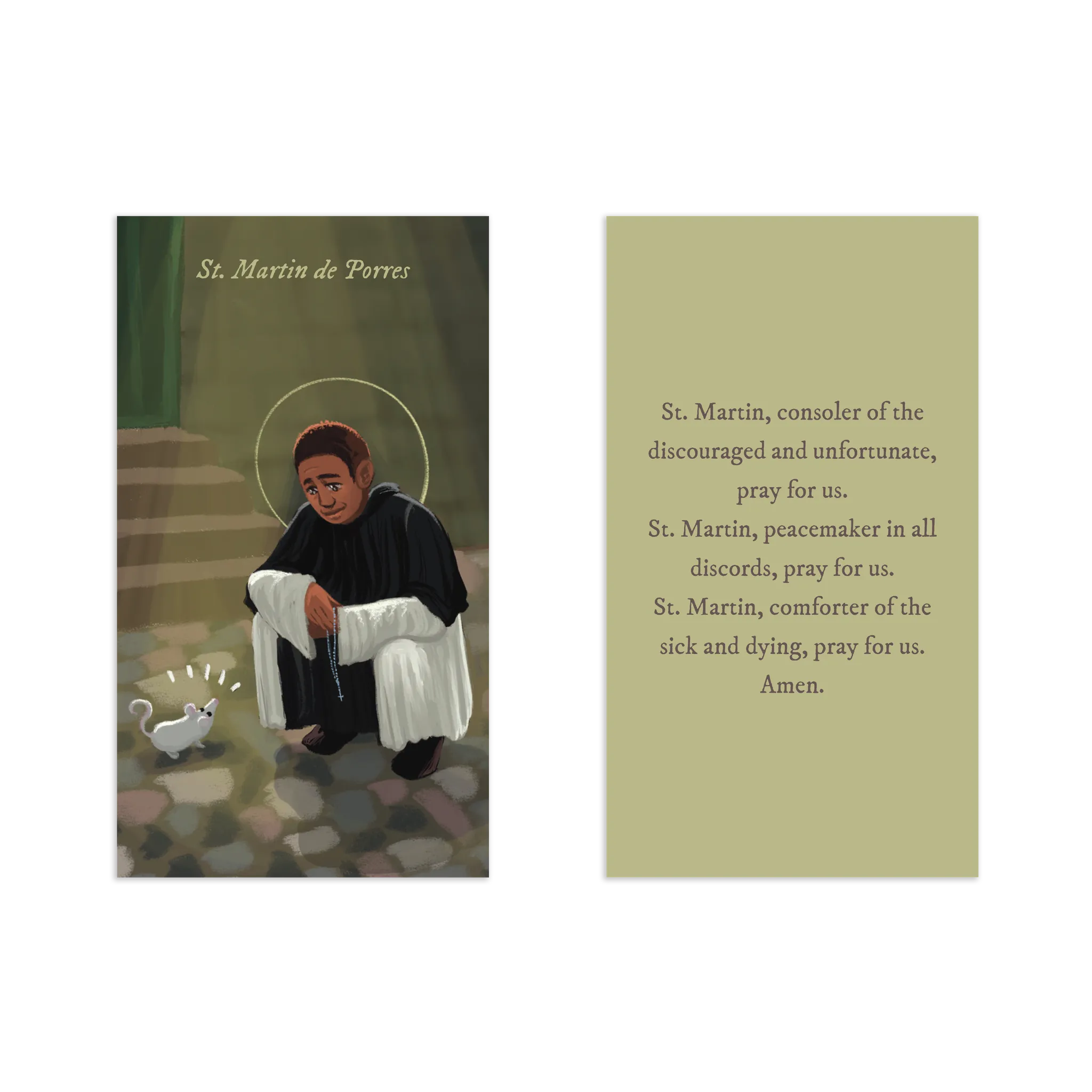 Received Saint Prayer Cards (10 Sets of 12 Cards)