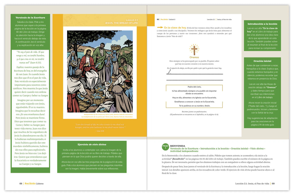 Received First Edition: Your Journey to First Communion Leader's Guide (Includes Online Leader's Access)