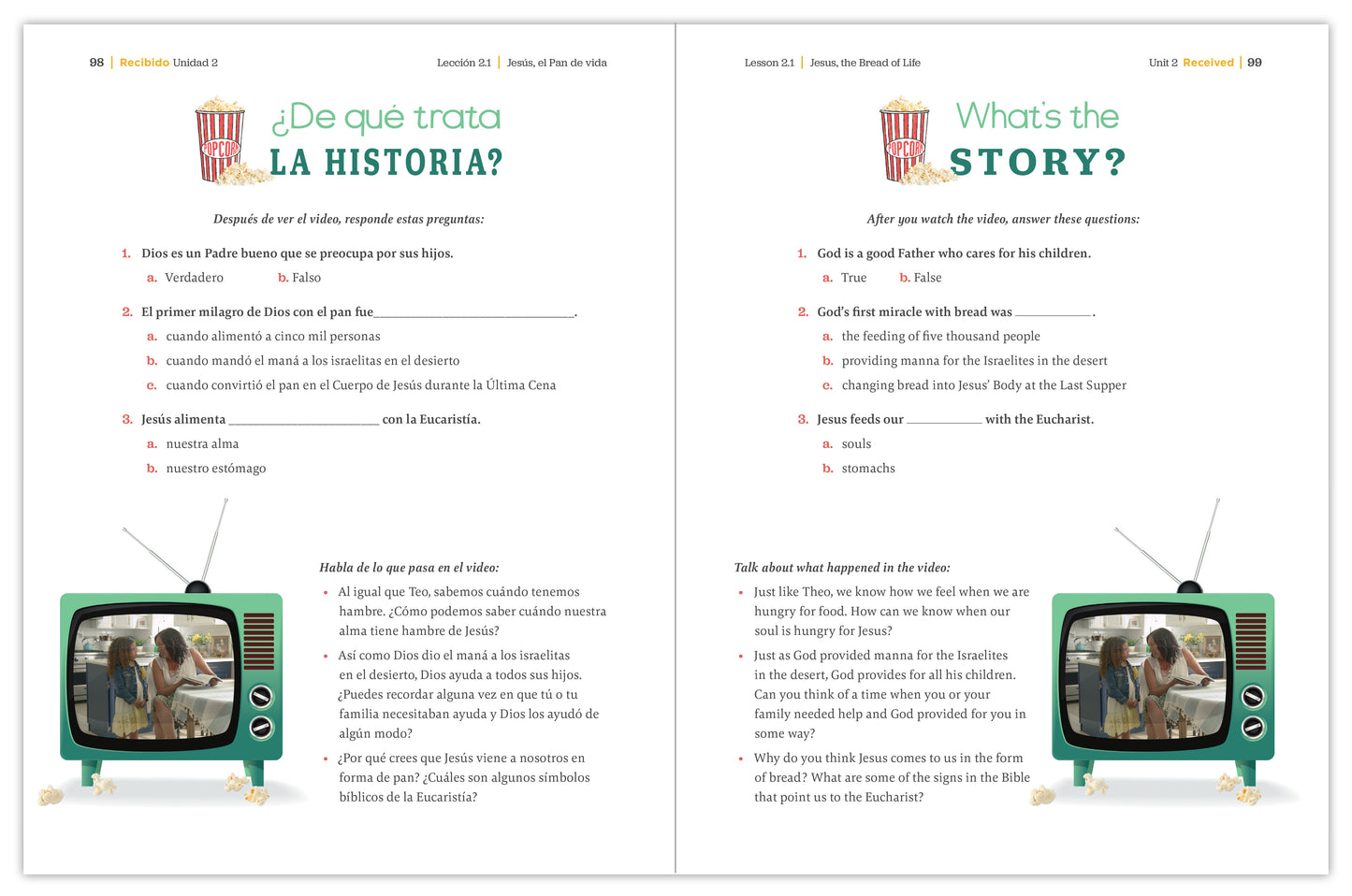 Received: Your Journey to First Communion Student Workbook (WITHOUT Online Course Access)