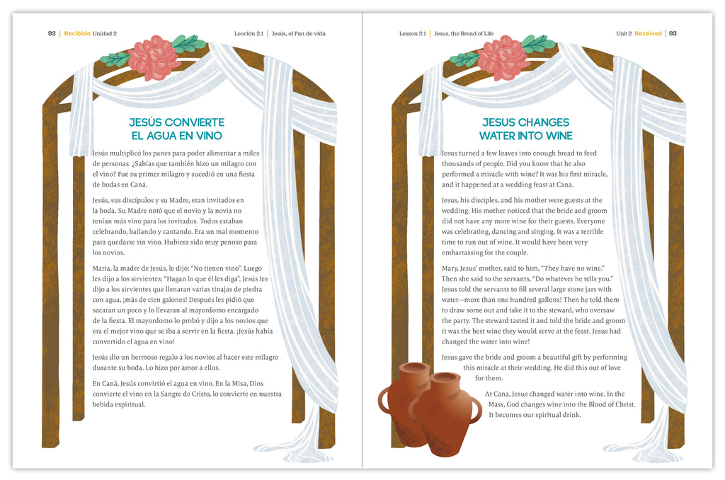 Received Second Edition: Your Journey to First Communion Student Workbook only
