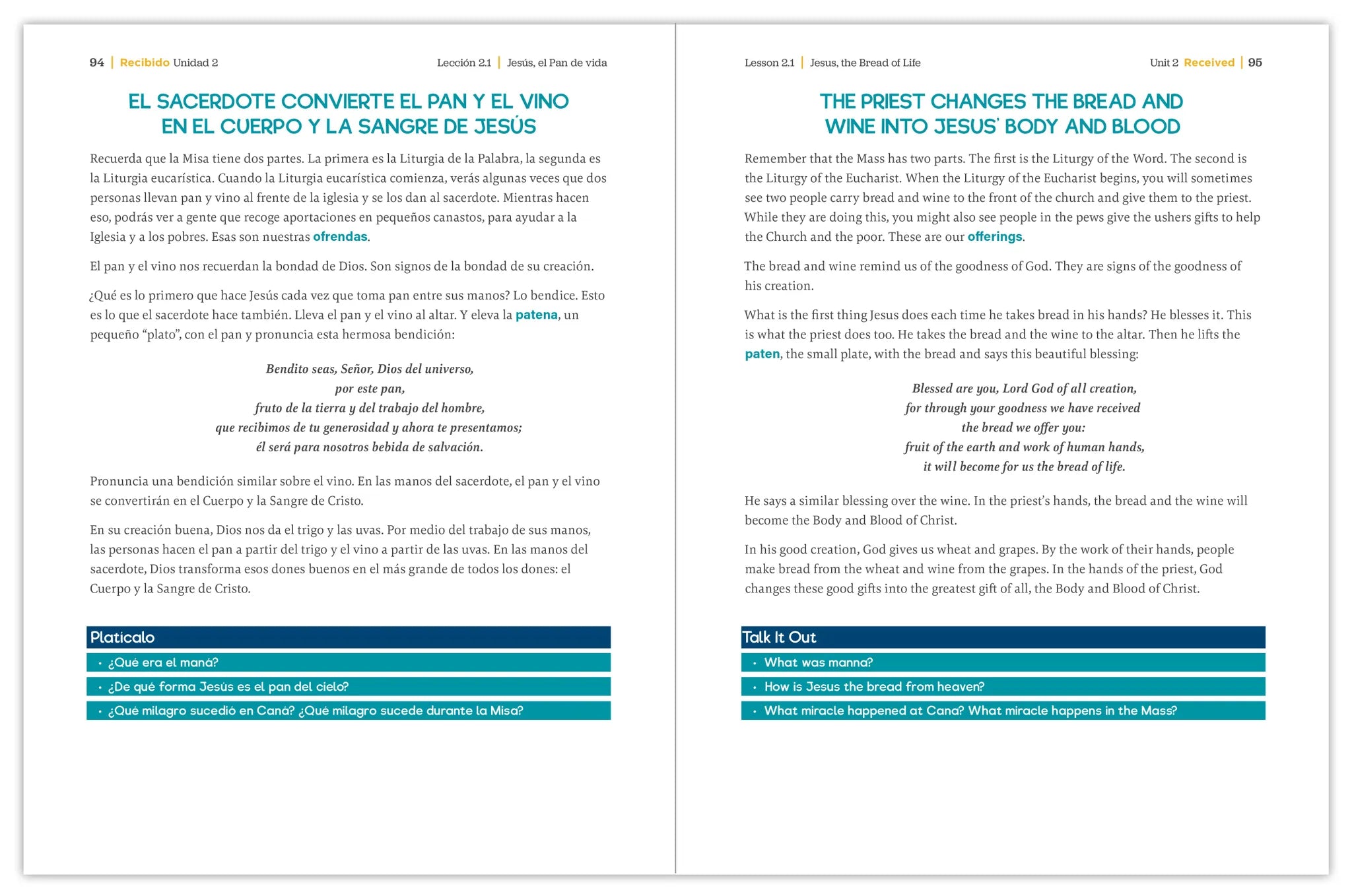 Received Second Edition: Your Journey to First Communion Student Workbook only