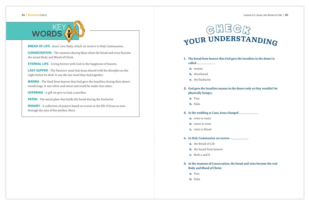 Received: Your Journey to First Communion Student Pack (WITHOUT Online Course Access)