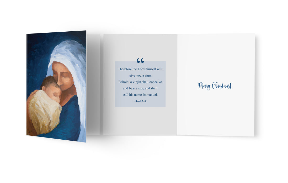 Rejoice! Christmas Cards: Mother and Child (24-Pack)