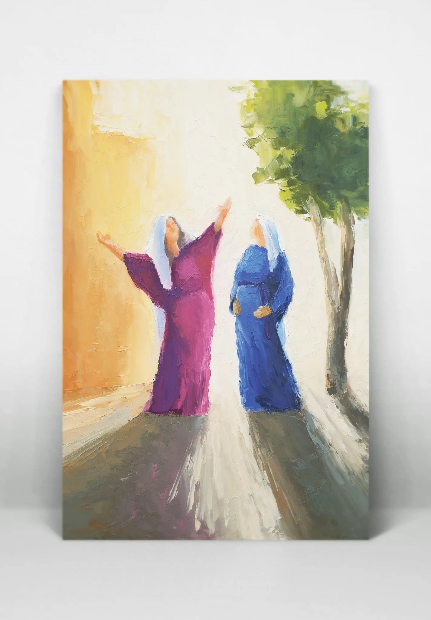 ¡Regocijaos! Láminas artísticas: La Visitación