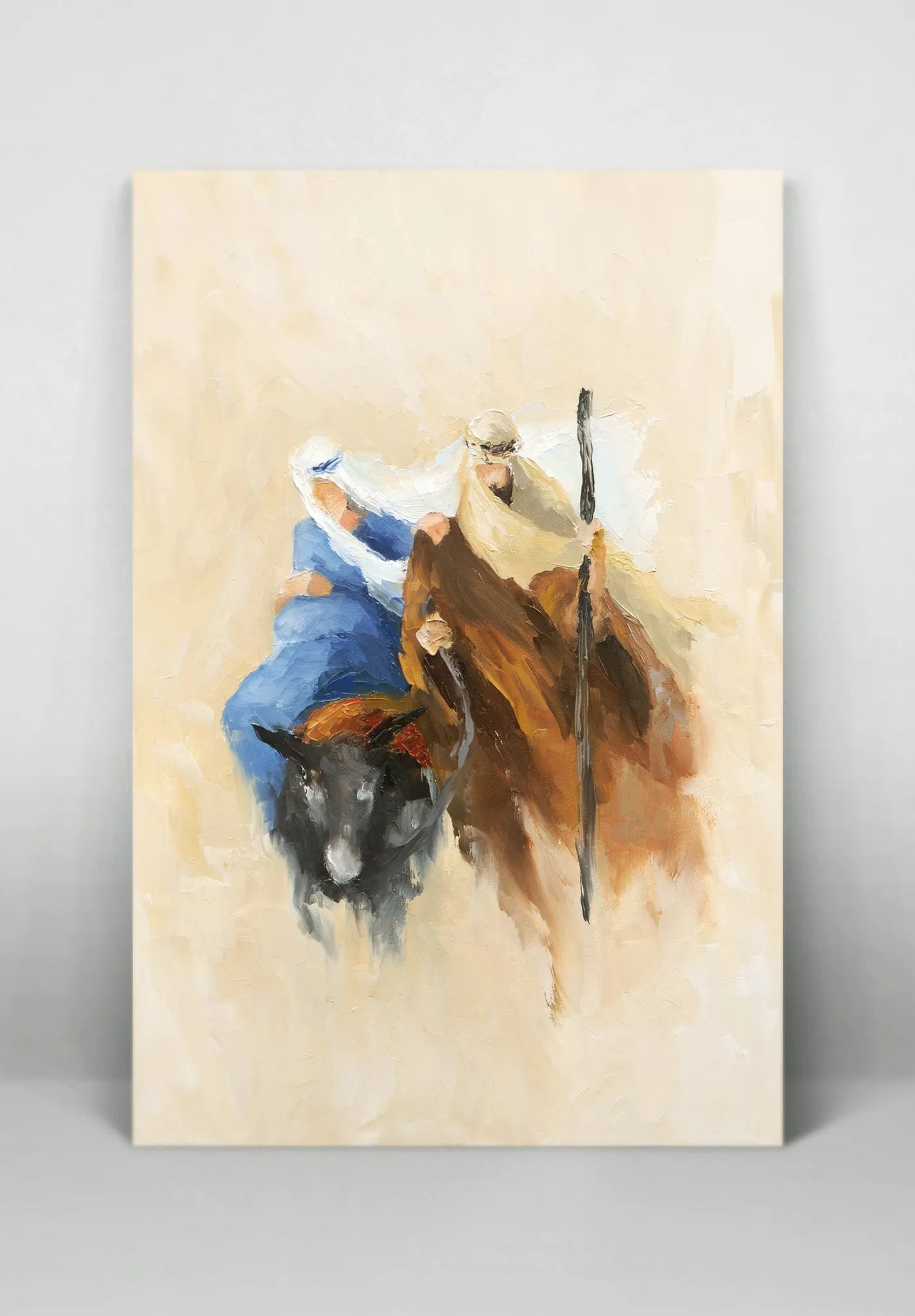 ¡Regocíjate! Láminas de arte: El viaje a Belén