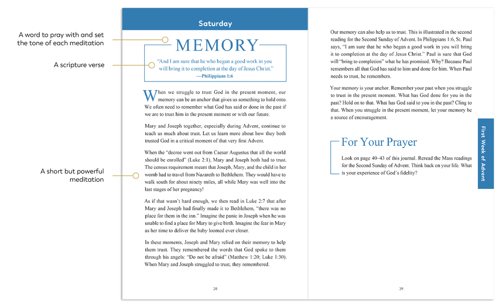 Rejoice! An Advent Pilgrimage into the Heart of Scripture: Year C, Journal