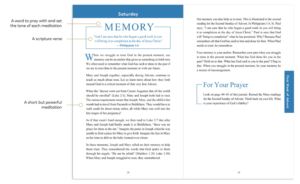 Rejoice! An Advent Pilgrimage into the Heart of Scripture: Year C, Journal