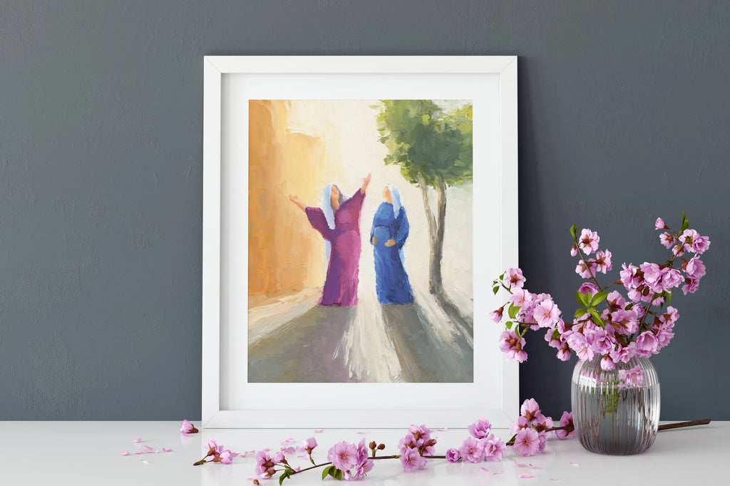 ¡Regocijaos! Láminas artísticas: La Visitación