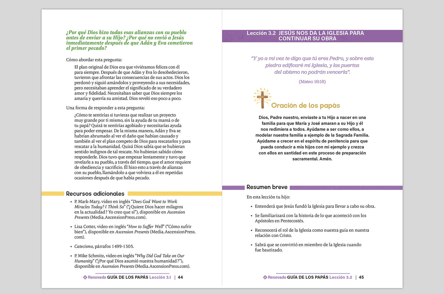 Renewed: Your Journey to First Reconciliation Parent's Guide