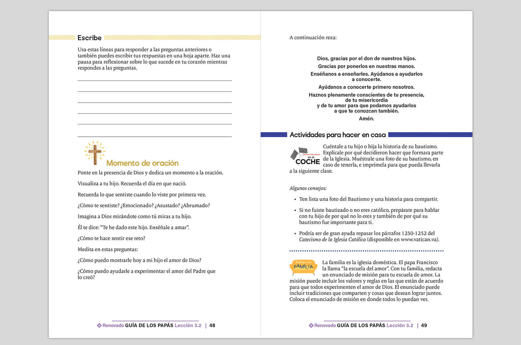 Renewed: Your Journey to First Reconciliation Parent's Guide