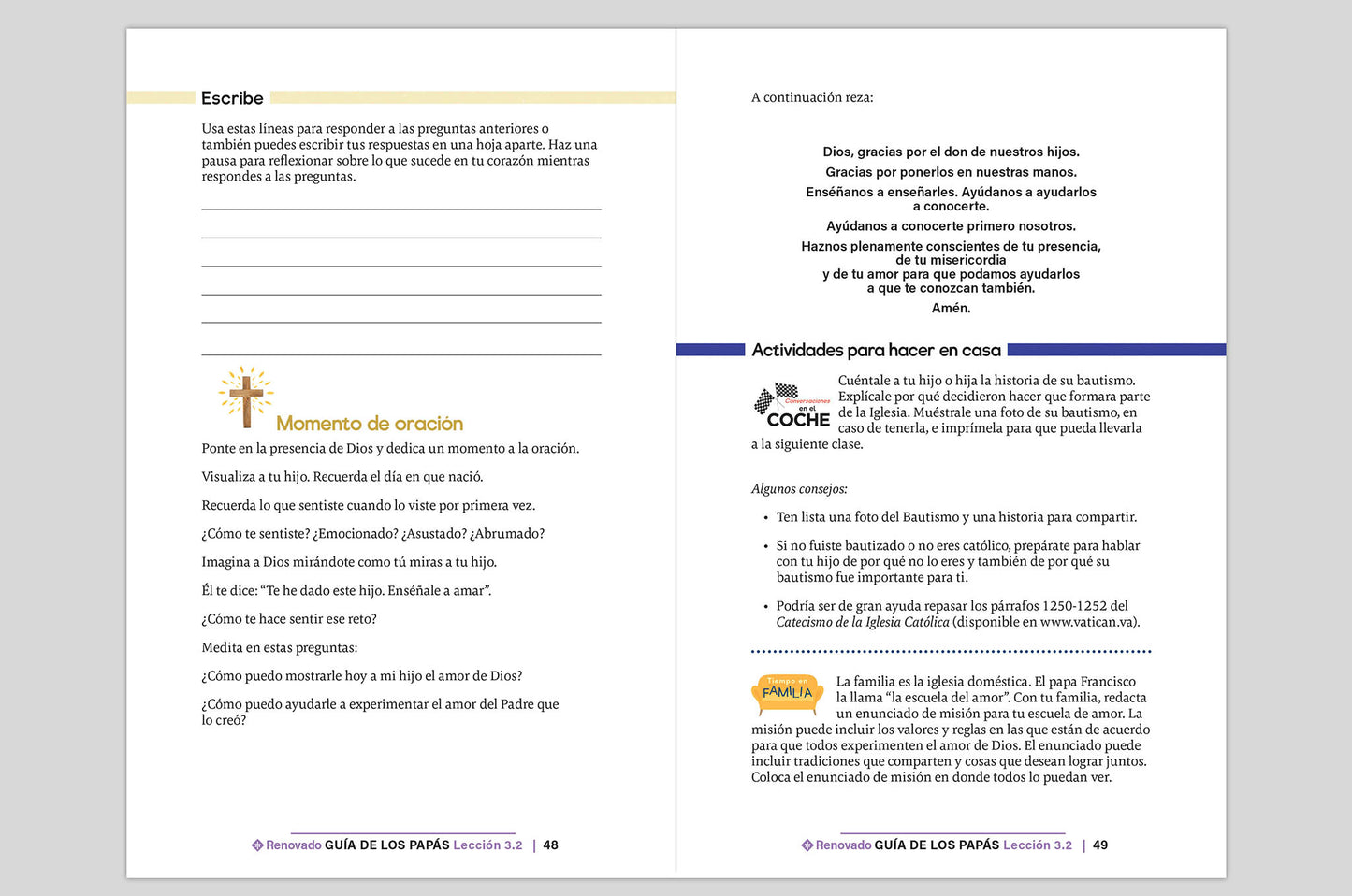 Renewed: Your Journey to First Reconciliation Parent's Guide