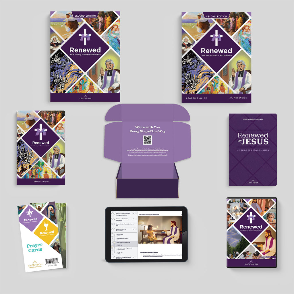 Renewed Second Edition: Your Journey to First Reconciliation Starter Pack (Includes Online Leader's Access)