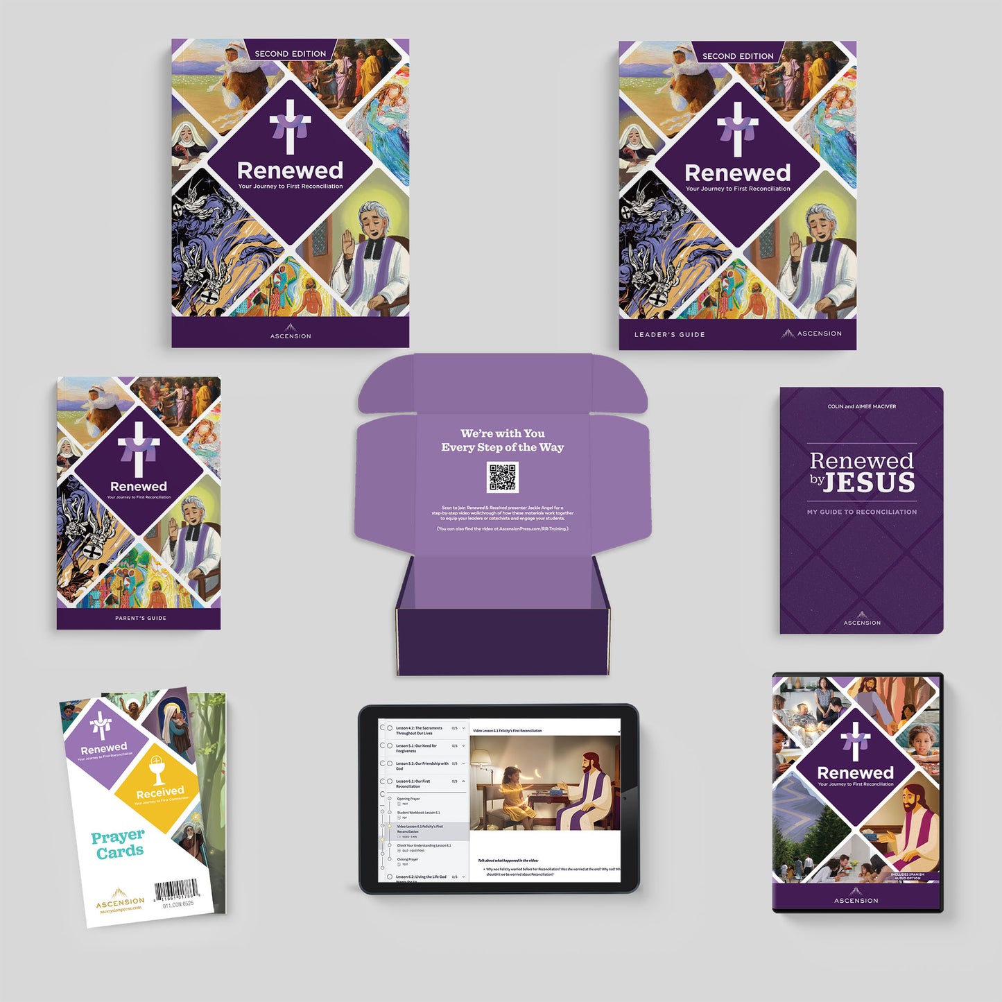 Renewed: Your Journey to First Reconciliation Starter Pack (Includes Online Leader's Access)