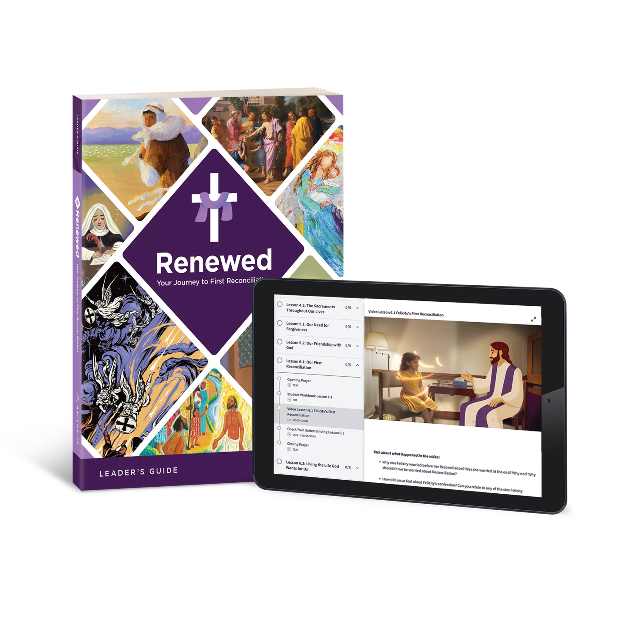 Renewed: Your Journey to First Reconciliation Starter Pack (Includes Online Leader's Access)