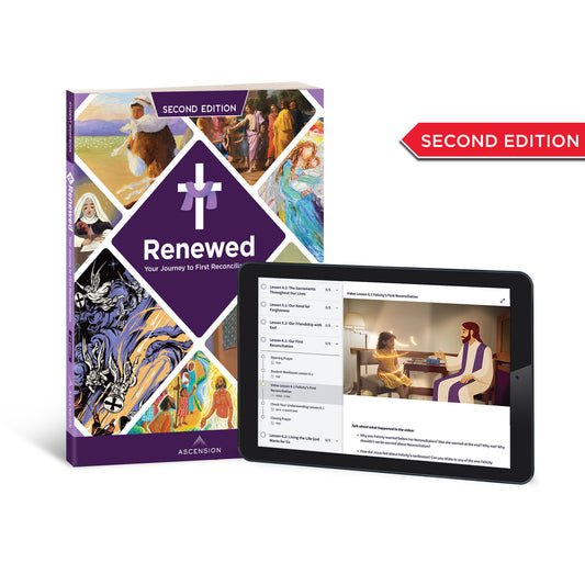 Renewed: Your Journey to First Reconciliation [2nd Edition] Student Workbook (Includes Online Course Access)