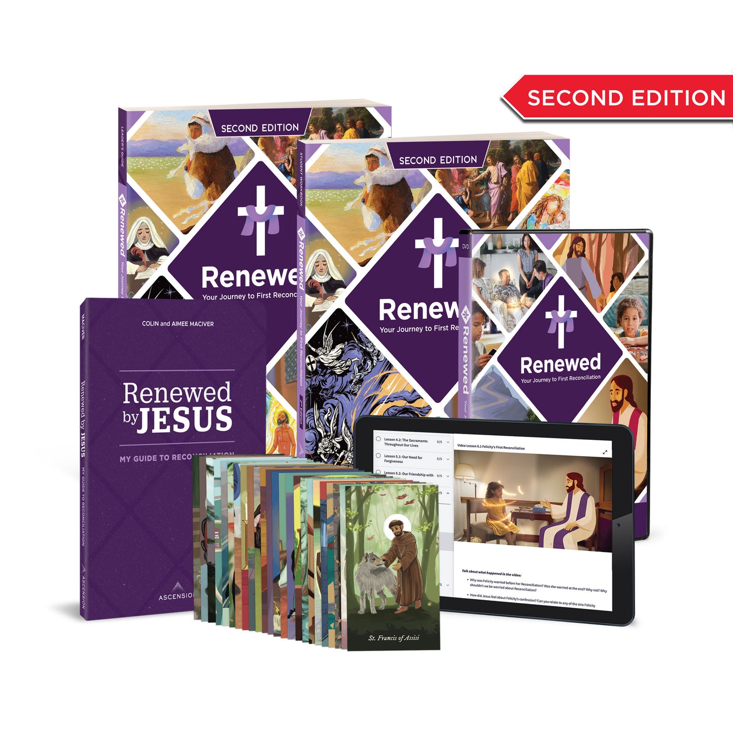 Renewed: Your Journey to First Reconciliation [2nd Edition] Starter Pack (Includes Online Leader's Access)