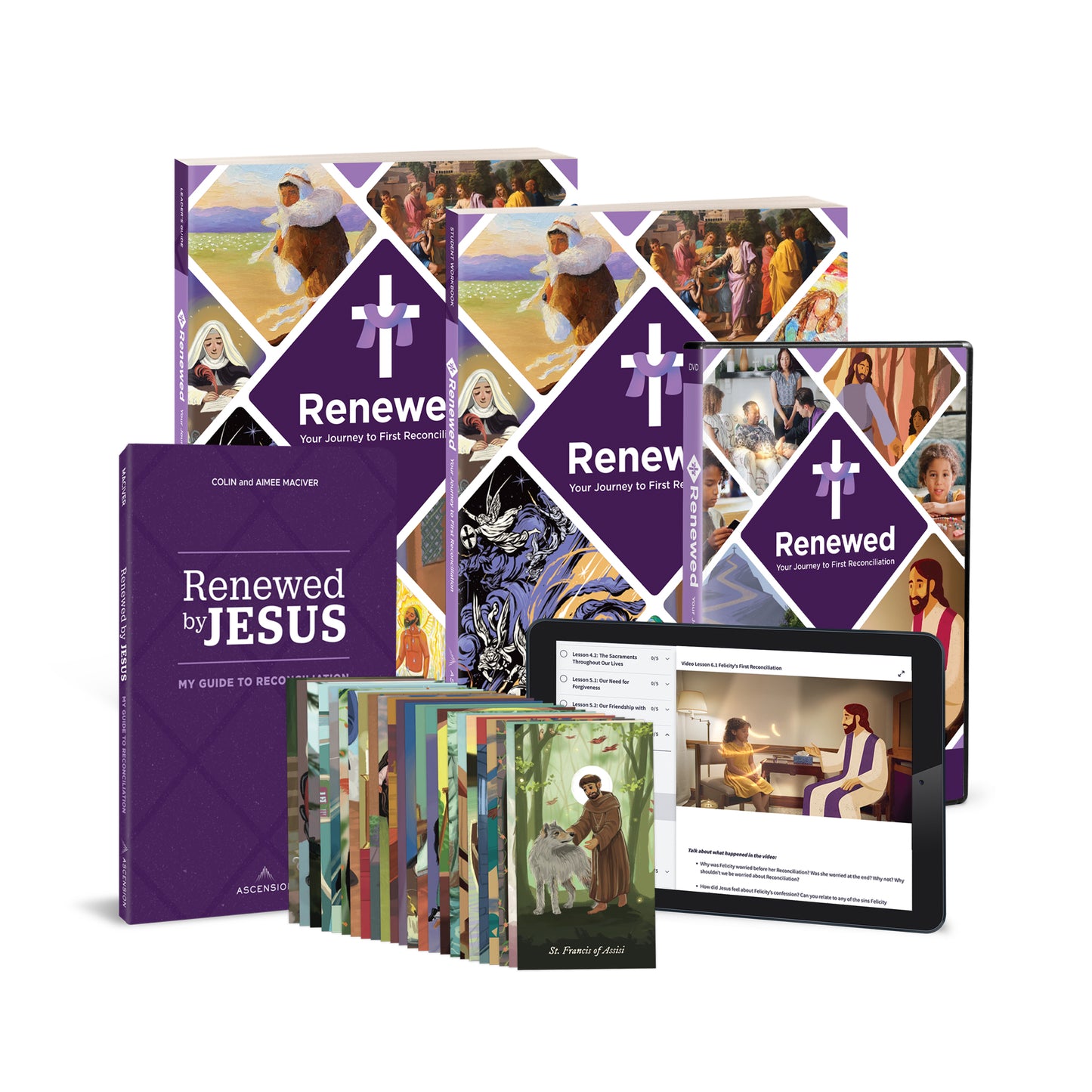 Renewed: Your Journey to First Reconciliation Starter Pack (Includes Online Leader's Access)