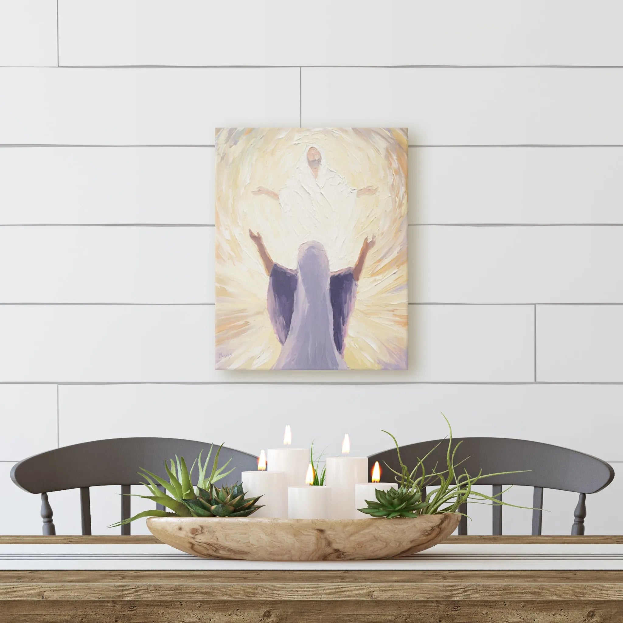 The Ascension Lenten Companion Canvas Art Prints: Witness to Resurrection