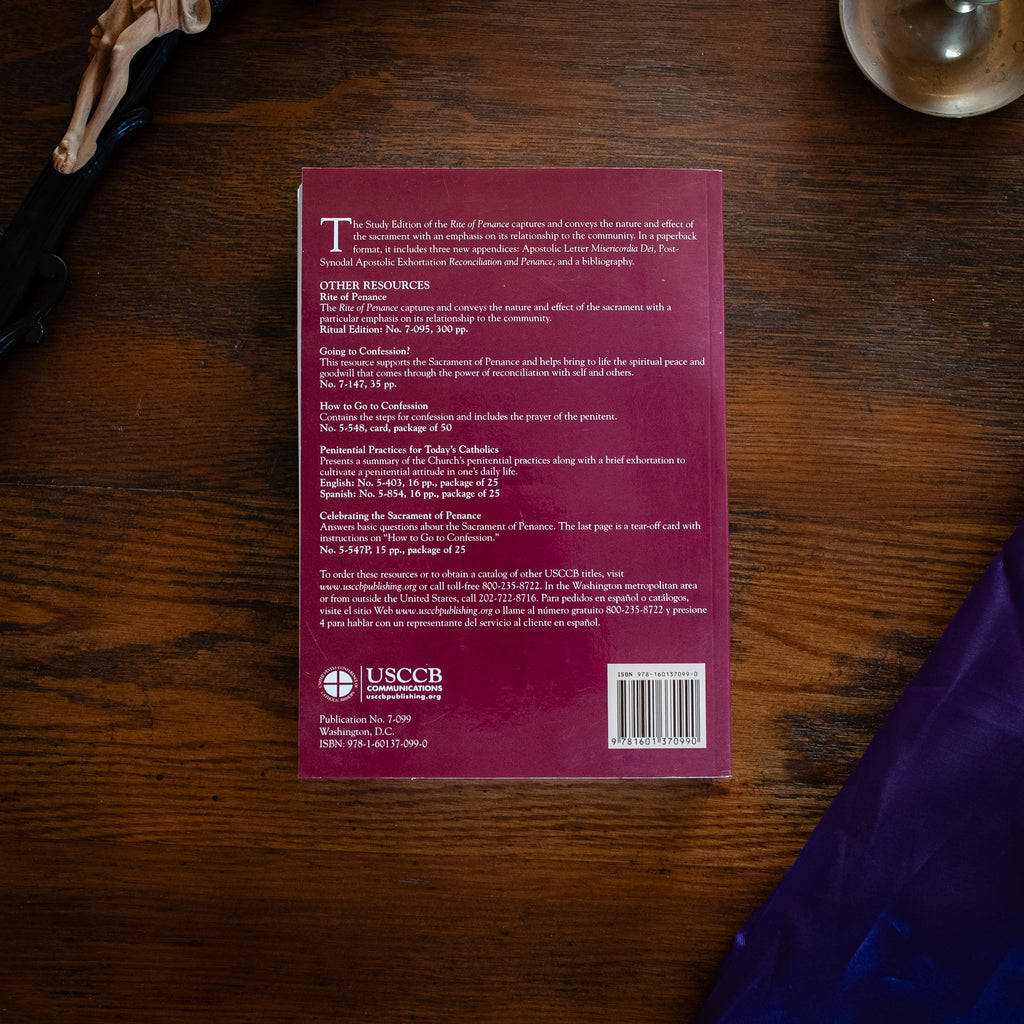 Rito de la Penitencia (Edición de estudio)