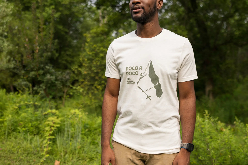 Camiseta unisex del Rosario en un año Poco a Poco