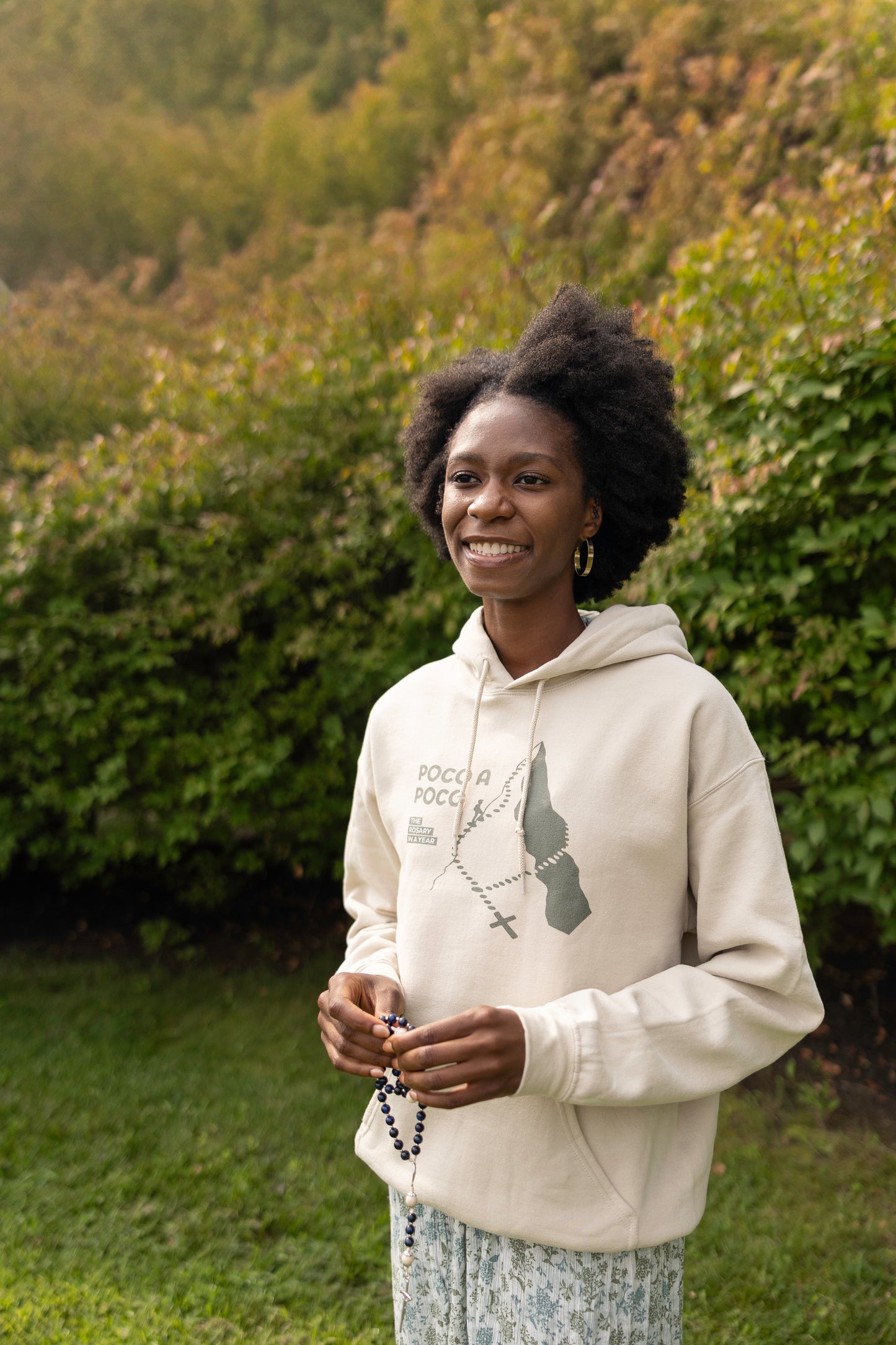 Rosary In A Year Poco a Poco Unisex Hoodie