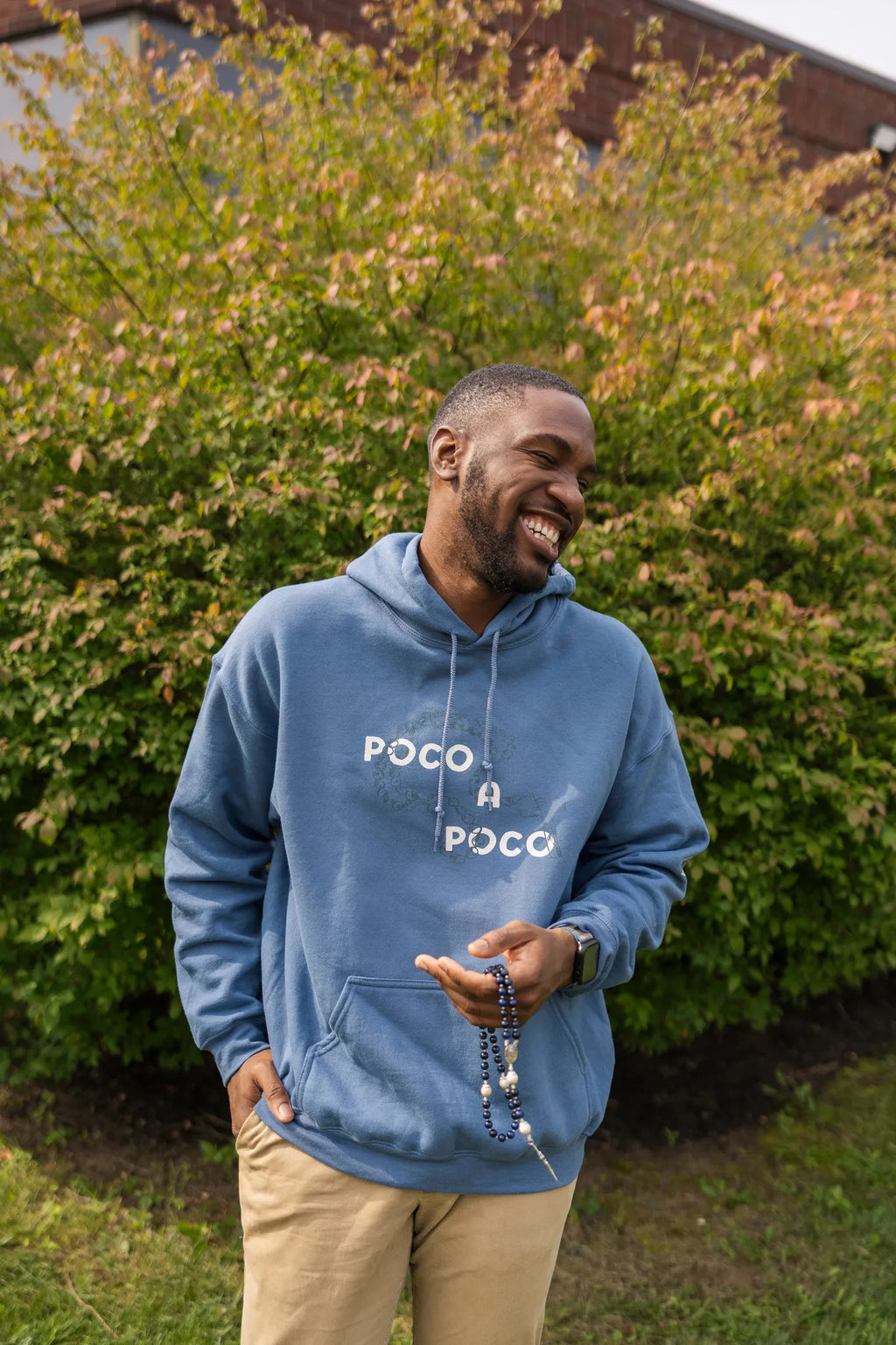 Sudadera unisex Poco a Poco