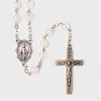 Rose Quartz Fatima Rosary