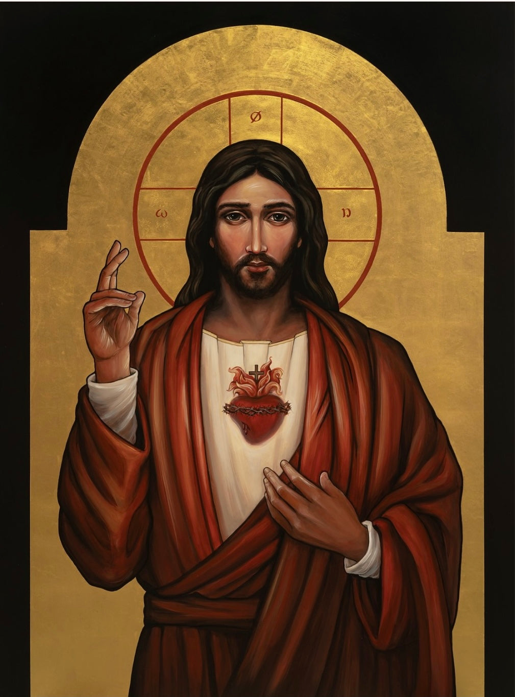 New Jerusalem Studios Sacred Heart of Jesus Artwork