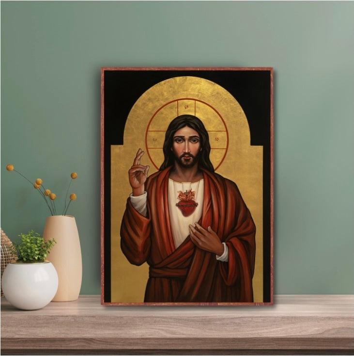 New Jerusalem Studios Sacred Heart of Jesus Artwork
