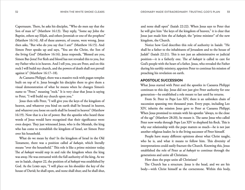 When the White Smoke Clears: A Guide to Pope Leo XIV's Early Days