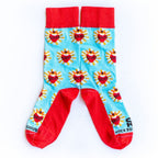 Sacred Heart Adult Socks